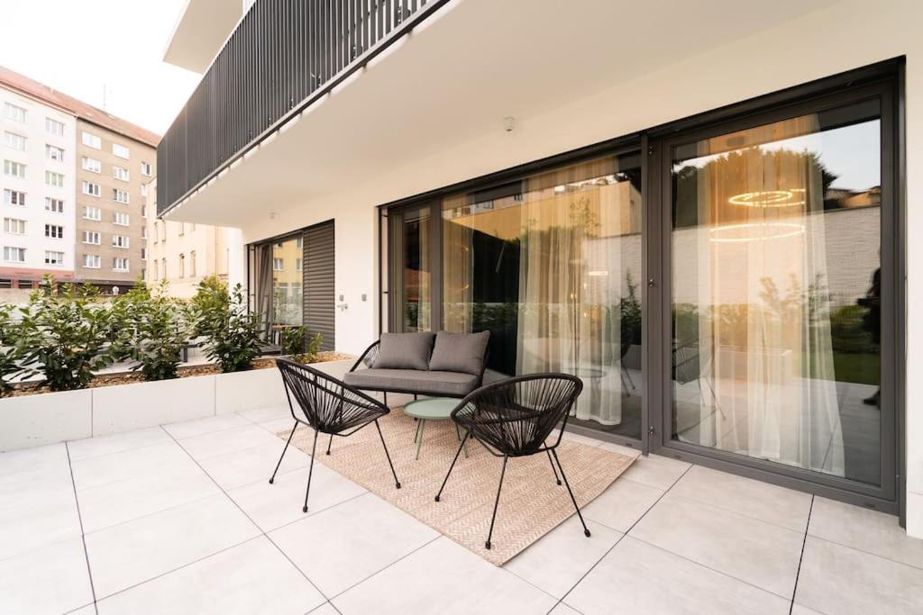 Green Garden Sauna Apartment Brno Exterior foto